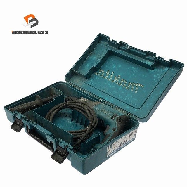 ☆中古品☆makita マキタ 100V 24mm ハンマドリル HR2460 ケース付 コード式 ハンマードリル 穴あけ 穿孔129117