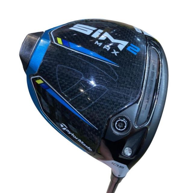 【中古】 テーラーメイド SIM2 MAX 10.5° ドライバー DR 純正特注シャフト (フレックスR) メンズ 男性用 右利き 右用 Cランク ゴルフクラブ