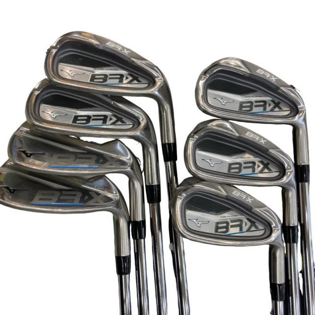 【中古】 ミズノ BR-X 7S アイアンセット IR BR-X 105 (フレックスUNI) メンズ 男性用 右利き 右用 Cランク ゴルフクラブ
