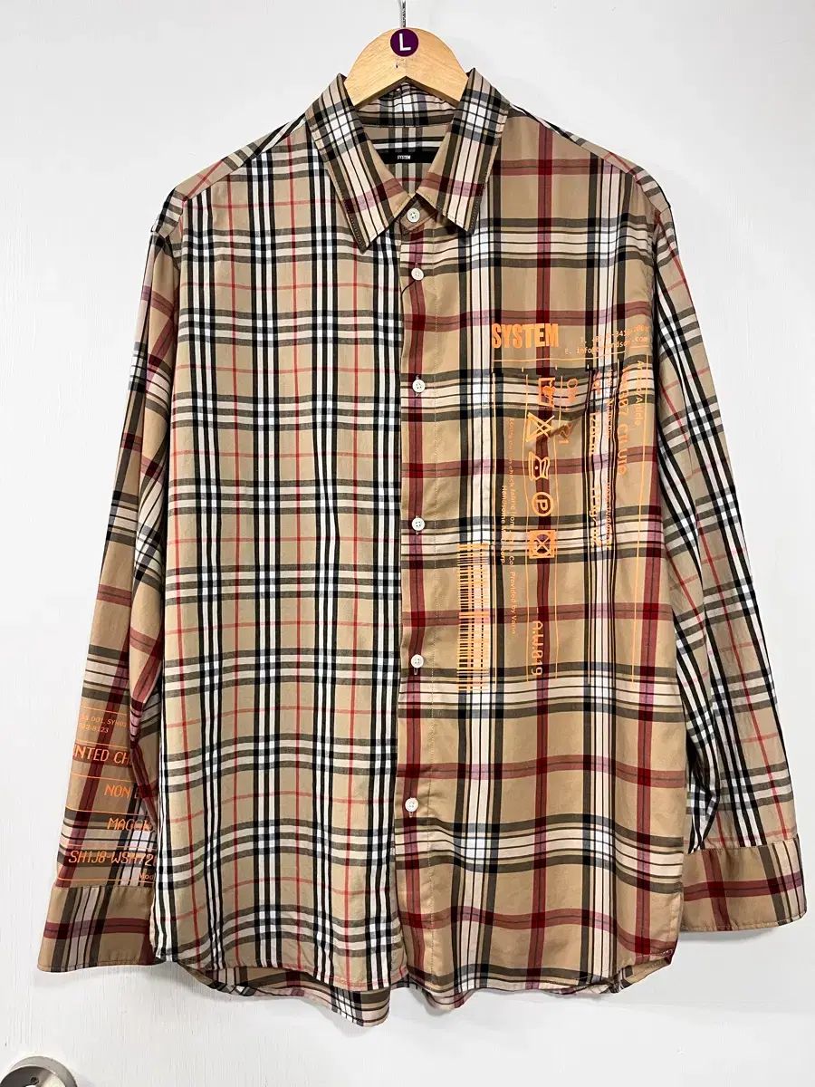 SYSTEM homme ノバ チェック シャツ