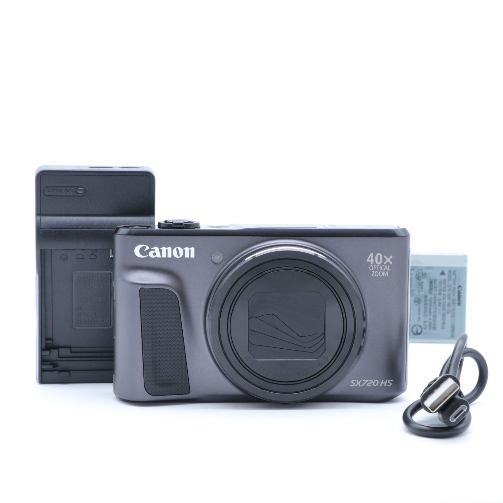 【送料無料】【美品】PowerShot SX720 HS ブラック