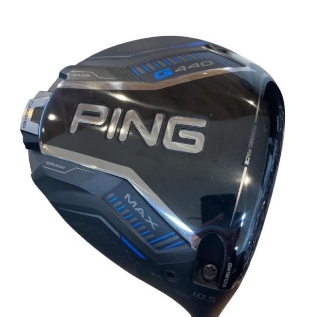 【中古】 ピン G440 MAX 10.5° ドライバー DR 純正特注シャフト (フレックスS) メンズ 男性用 右利き 右用 Cランク ゴルフクラブ