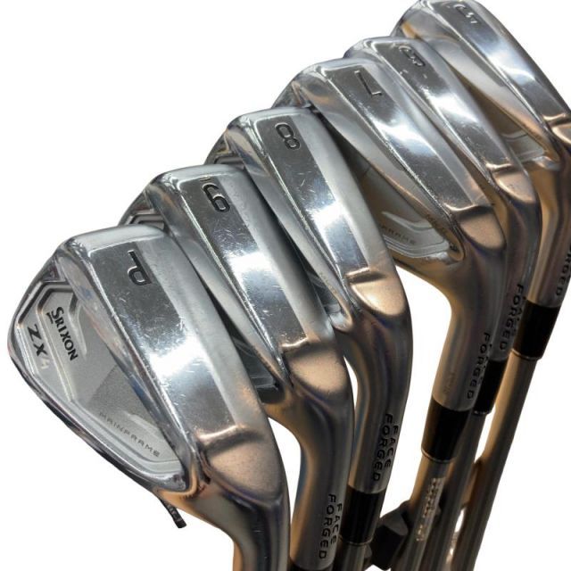 【中古】 ダンロップ SRIXON ZX4 Mk II 6S アイアンセット IR Diamana ZX-II 60 for Iron (フレックスS) メンズ 男性用 右利き 右用 Cランク ゴルフクラブ
