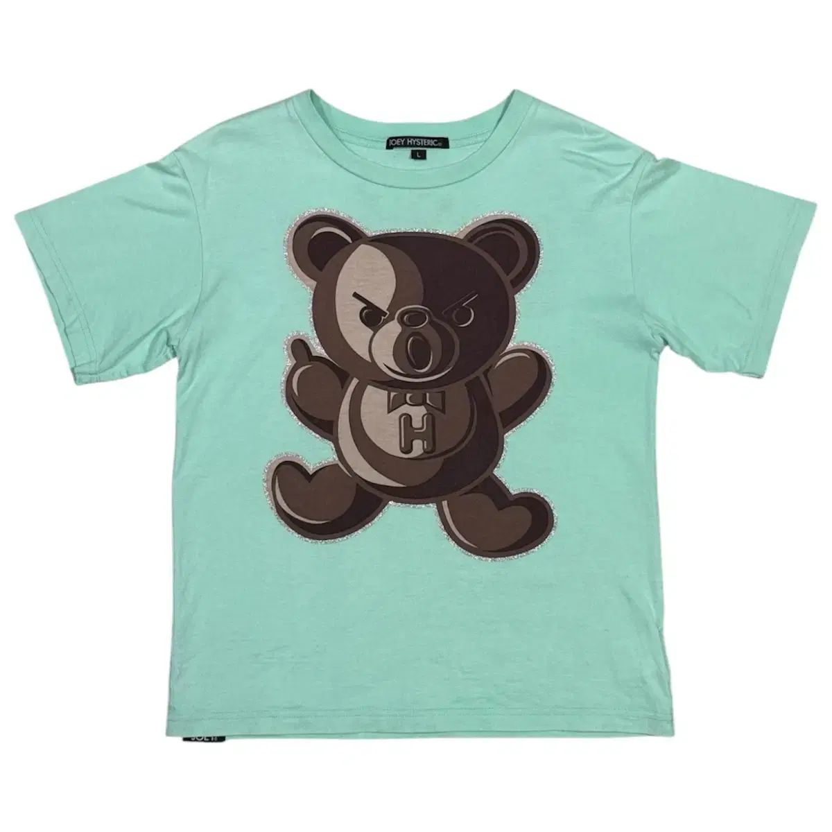 HYSTERIC GLAMOUR チョコレイト パックベアー 半袖 Tシャツ