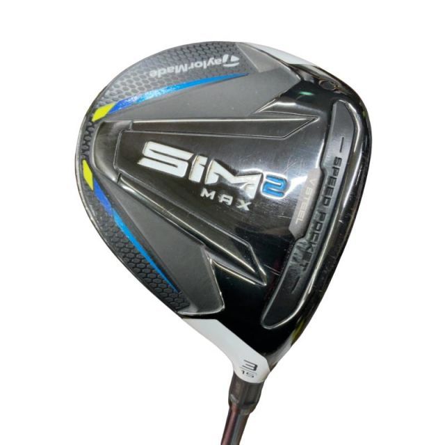 【中古】 テーラーメイド SIM2 MAX 3W フェアウェイウッド FW TENSEI BLUE TM50(SIM2 FW) (フレックスS) メンズ 男性用 右利き 右用 Cランク ゴルフクラブ