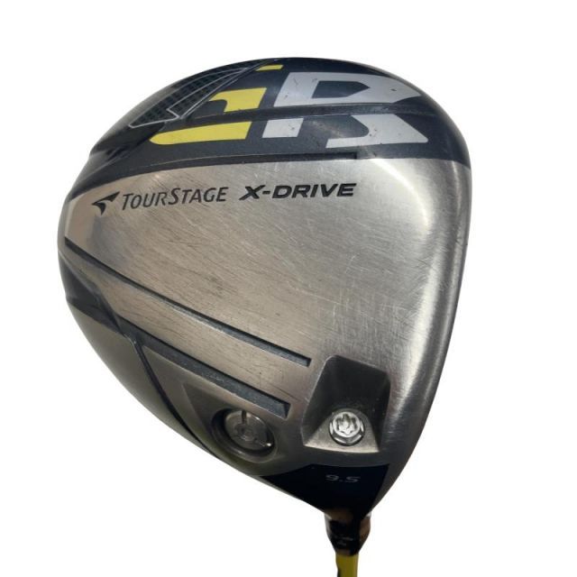 【中古】 ブリヂストン TOURSTAGE X-DRIVE GR(2014) 9.5° ドライバー DR Tour AD MT-6 (フレックスS) メンズ 男性用 右利き 右用 Dランク ゴルフクラブ