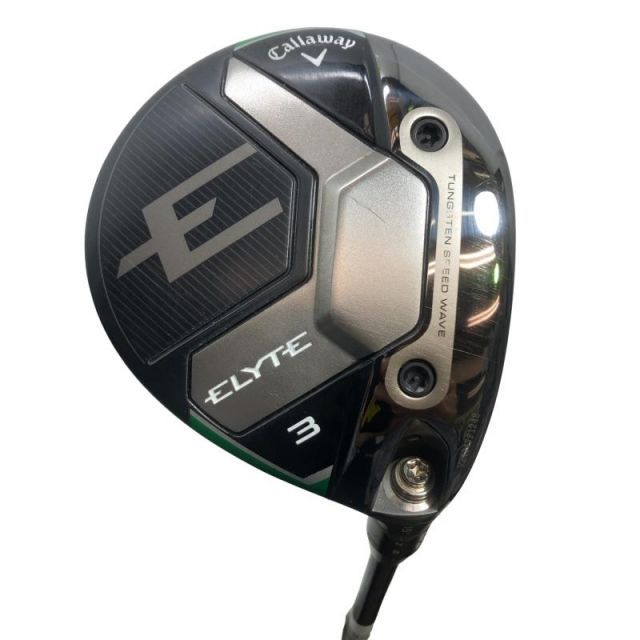 【中古】 キャロウェイ ELYTE 3W フェアウェイウッド FW VENTUS GREEN 50 for CW(ELYTE FW) (フレックスS) メンズ 男性用 右利き 右用 Cランク ゴルフクラブ