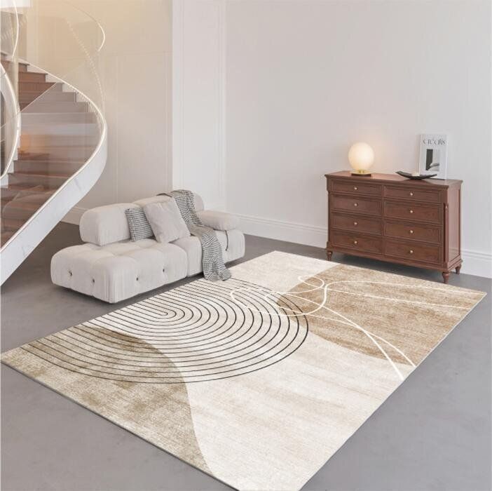 極上 新品 長方形絨毯 160*230cm モダン ヨーロッパ風 リビング用 カーペット ミニマリストデザイン