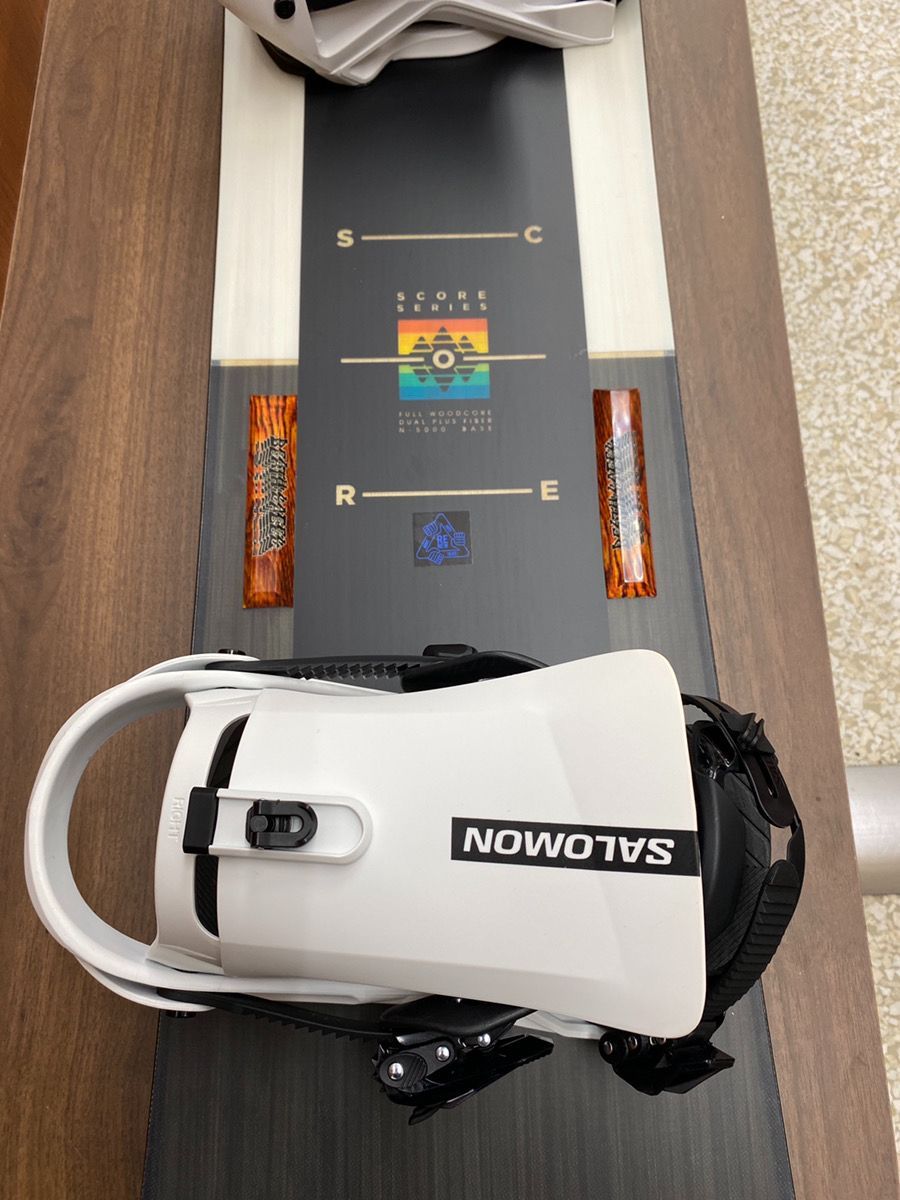 スノーボード ビンディングセット Mサイズ 156cm Nidecker Score