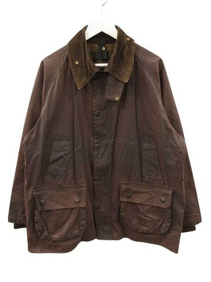 バブアー Barbour 00s ビデイル BEDALE JACKET C42 ダークブラウン オイルドジャケット ワックスコットン 英国製