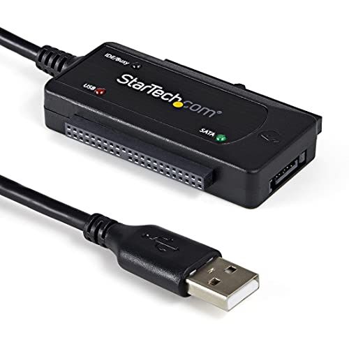 StarTech.com USB 2.0 - SATA/IDE変換ケーブル 2.5/3.5インチSSD/HDDに対応 USB2SATAIDEts 2be2ae26