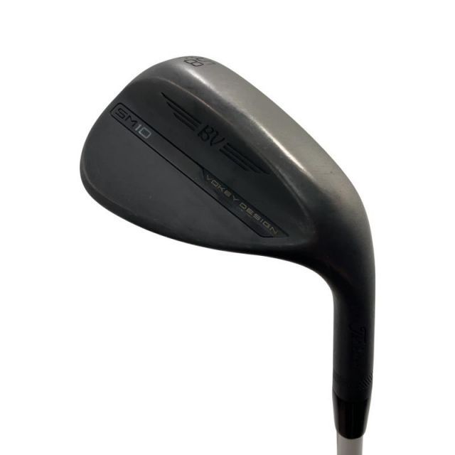 【中古】 タイトリスト VOKEY SPIN MILLED SM10 ジェットブラック 58°/10°S ウェッジ WG Dynamic Gold (フレックスS) メンズ 男性用 右利き 右用 Dランク ゴルフクラブ