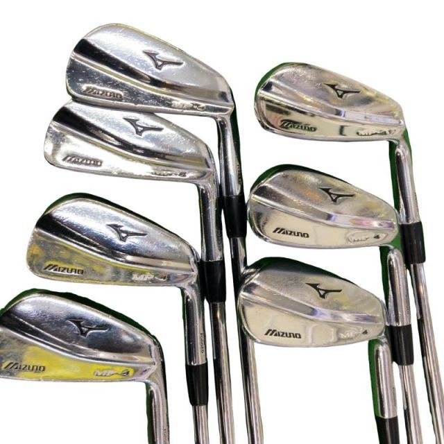 【中古】 ミズノ MP-4 8S アイアンセット IR Dynamic Gold (フレックスS) メンズ 男性用 右利き 右用 Cランク ゴルフクラブ