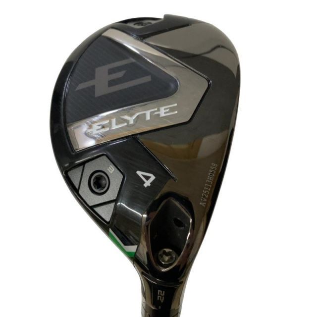 【中古】 キャロウェイ ELYTE U4 ユーティリティ UT VENTUS GREEN 50 for CW(ELYTE UT) (フレックスS) メンズ 男性用 右利き 右用 Bランク ゴルフクラブ