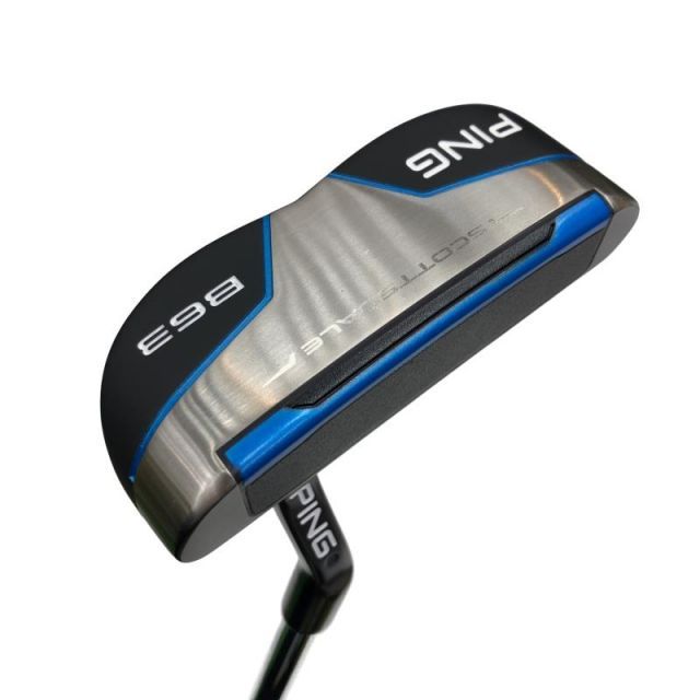 【中古】 ピン Scottsdale B63(2025) 34インチ(PP58) パター PT スチール (フレックスその他) メンズ 男性用 右利き 右用 Cランク ゴルフクラブ