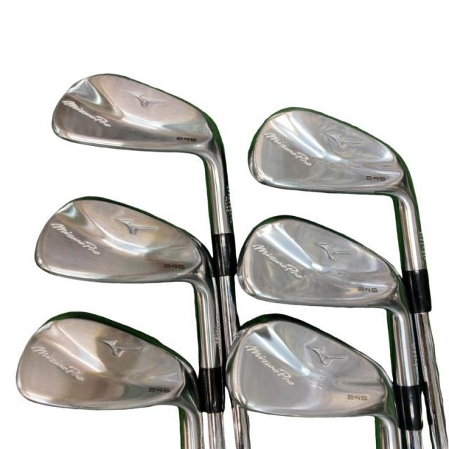 【中古】 ミズノ Mizuno Pro 245 6S アイアンセット IR NS PRO MODUS3 TOUR105 (フレックスS) メンズ 男性用 右利き 右用 Cランク ゴルフクラブ