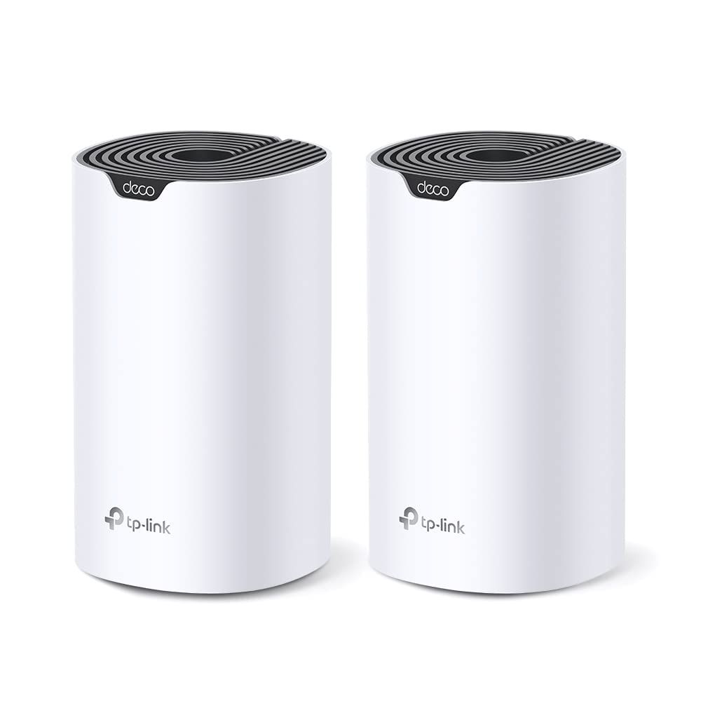 TP-Link メッシュ Wi-Fi システム 無線LAN AC1900 1300+600Mbps WiFi ルーター デュアルバンド 中継器 Deco S7/A 2ユニット ホワイトｍａ