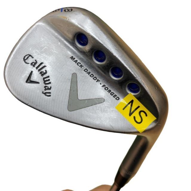 【中古】 キャロウェイ MACK DADDY FORGED ミルキークロム 48°/09° ウェッジ WG NS PRO 950GH (フレックスS) メンズ 男性用 右利き 右用 Dランク ゴルフクラブ