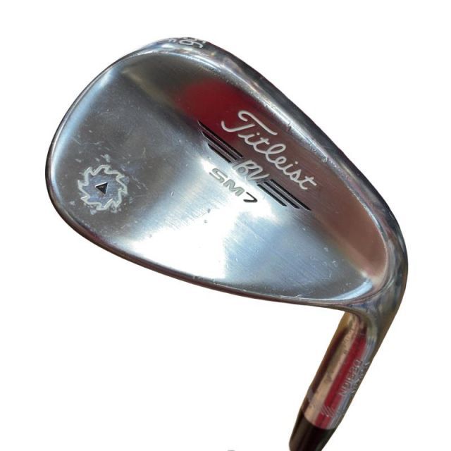 【中古】 タイトリスト VOKEY SPIN MILLED SM7 ツアークロム 56°/14°F ウェッジ WG Dynamic Gold (フレックスS) メンズ 男性用 右利き 右用 Cランク ゴルフクラブ
