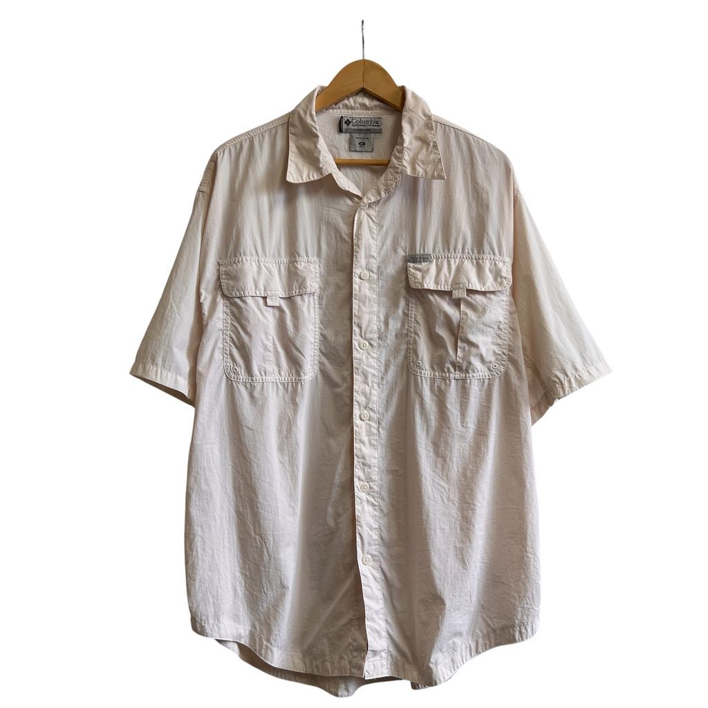 00s~ Columbia コロンビア PFG フィッシングシャツ 白 white SIZE XXL NO.T622