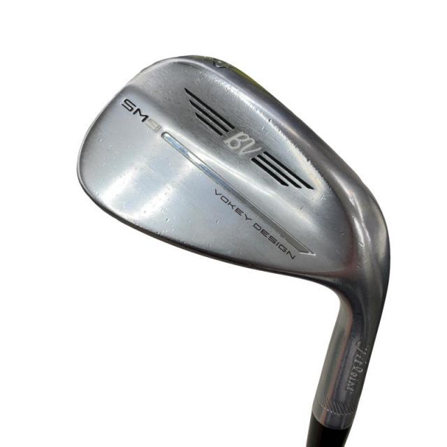 【中古】 タイトリスト VOKEY SPIN MILLED SM9 ツアークロム 52°/12°F ウェッジ WG NS PRO 950GH neo (フレックスS) メンズ 男性用 右利き 右用 Cランク ゴルフクラブ