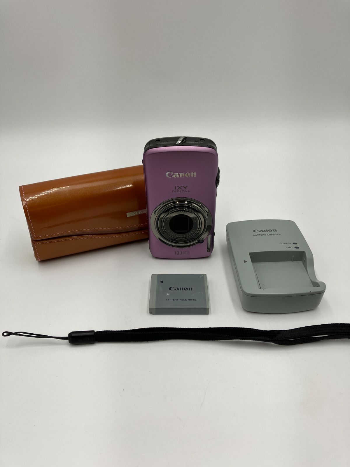 【動作確認済】Canon IXY DIGITAL 930 IS パープル コンパクトデジタルカメラ