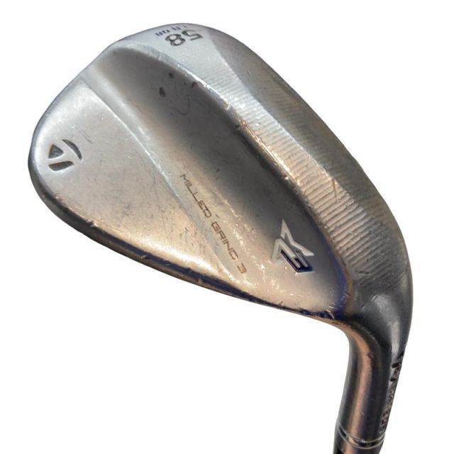 【中古】 テーラーメイド Taylor Made MILLED GRIND 3 58°/08° ウェッジ WG Dynamic Gold (フレックスS) メンズ 男性用 右利き 右用 Cランク ゴルフクラブ