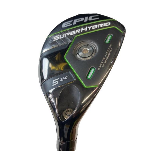 【中古】 キャロウェイ EPIC SUPER HYBRID U5 USA ユーティリティ UT SteelFiber FC 75 HY (フレックスS) メンズ 男性用 右利き 右用 Cランク ゴルフクラブ
