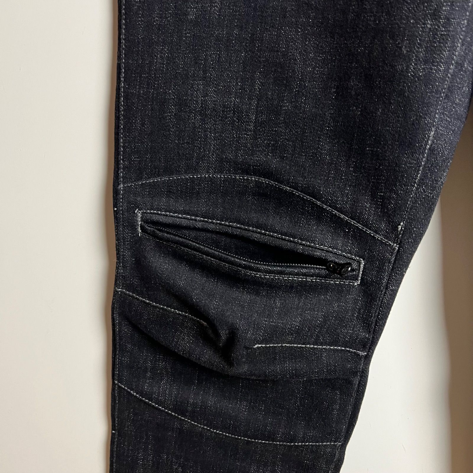Max Fritz WP RIDE black denim pants 44 MFP-2171 マックスフリッツ