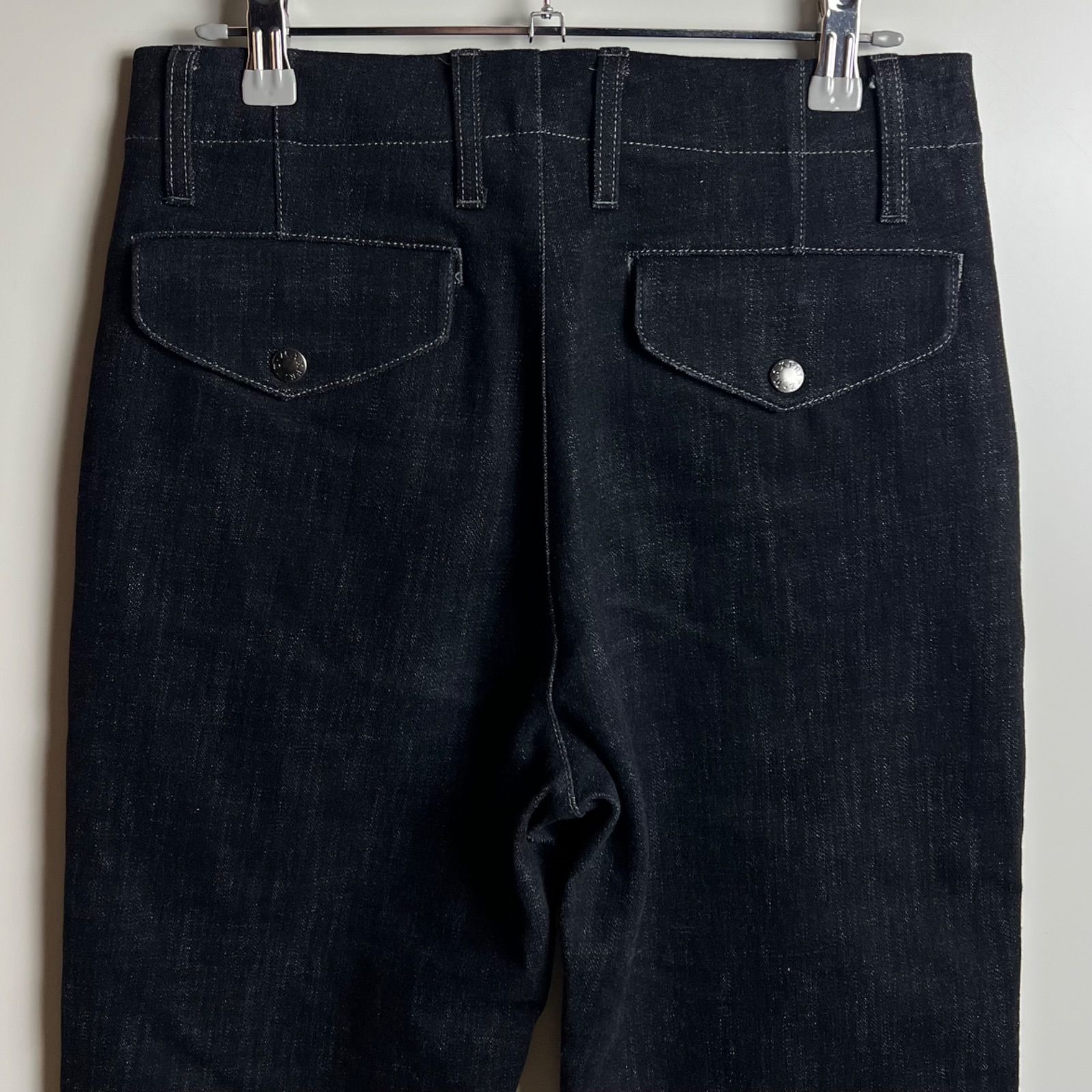 Max Fritz WP RIDE black denim pants 44 MFP-2171 マックスフリッツ