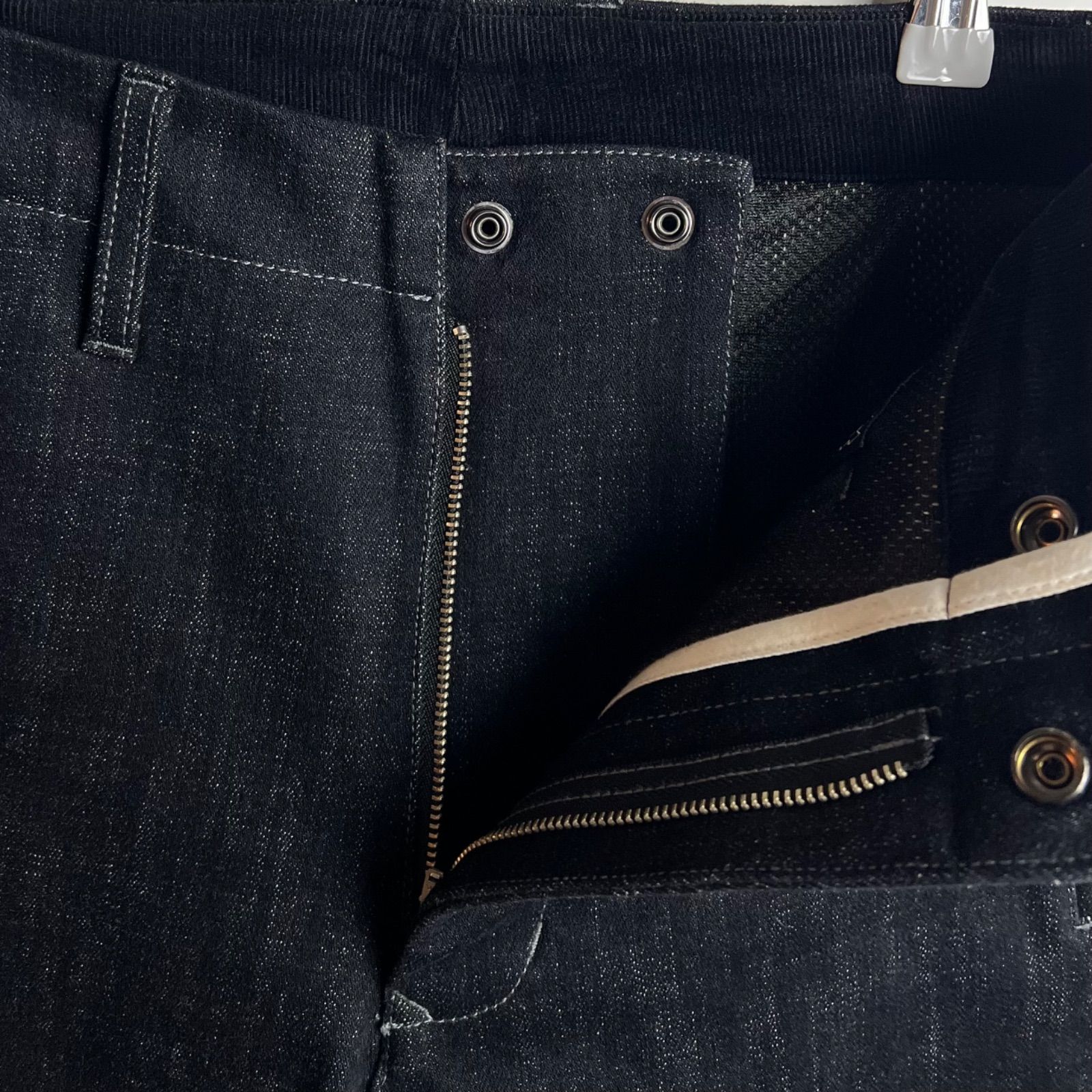 Max Fritz WP RIDE black denim pants 44 MFP-2171 マックスフリッツ