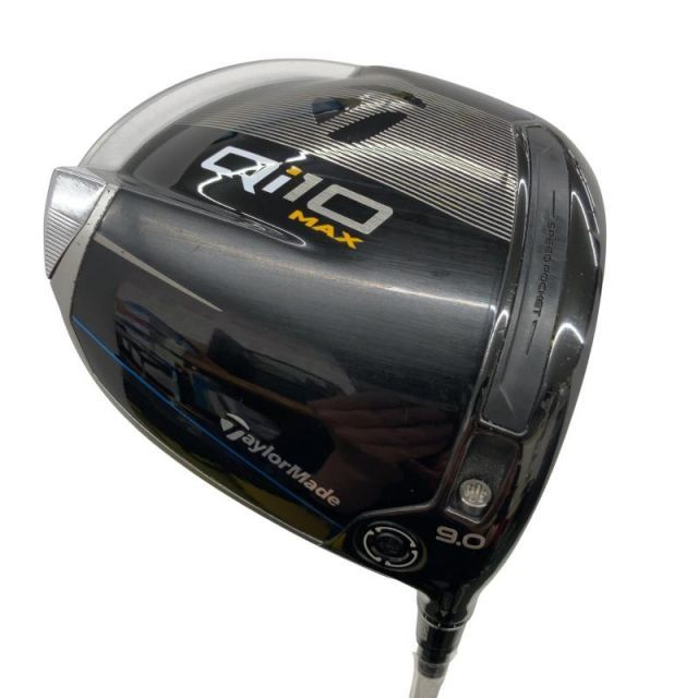 【中古】 テーラーメイド Qi10 MAX 9° ドライバー DR Diamana BLUE TM50(Qi10 DR) (フレックスS) メンズ 男性用 右利き 右用 Cランク ゴルフクラブ