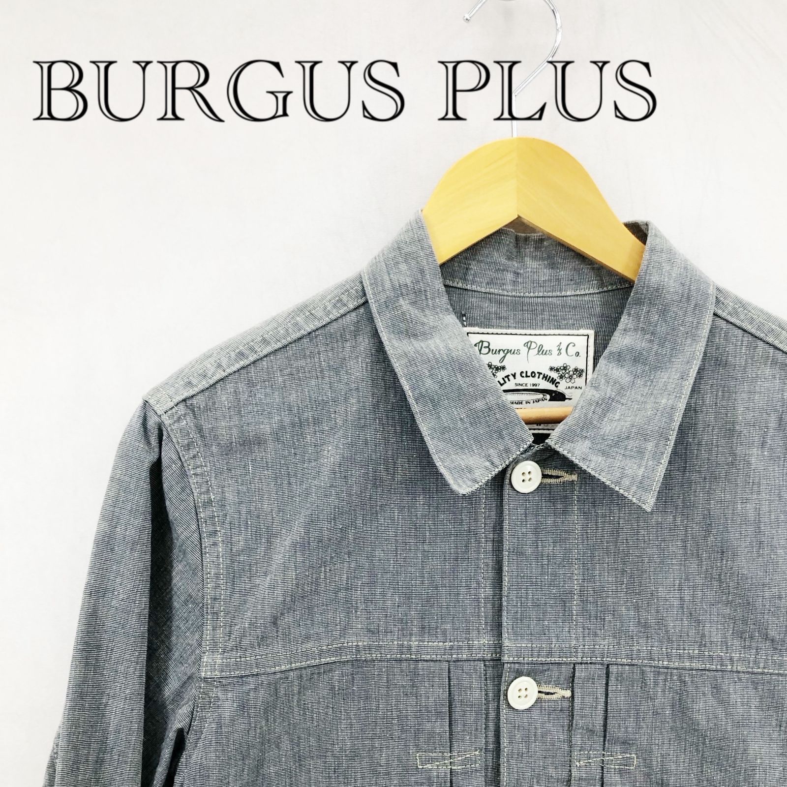 BURGUS PLUS バーガスプラス HAKEME JACKET 71928-90 38 インディゴ 