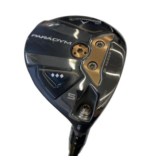 【中古】 キャロウェイ PARADYM ◆◆◆ 5W フェアウェイウッド FW 純正特注シャフト (フレックスS) メンズ 男性用 右利き 右用 Cランク ゴルフクラブ