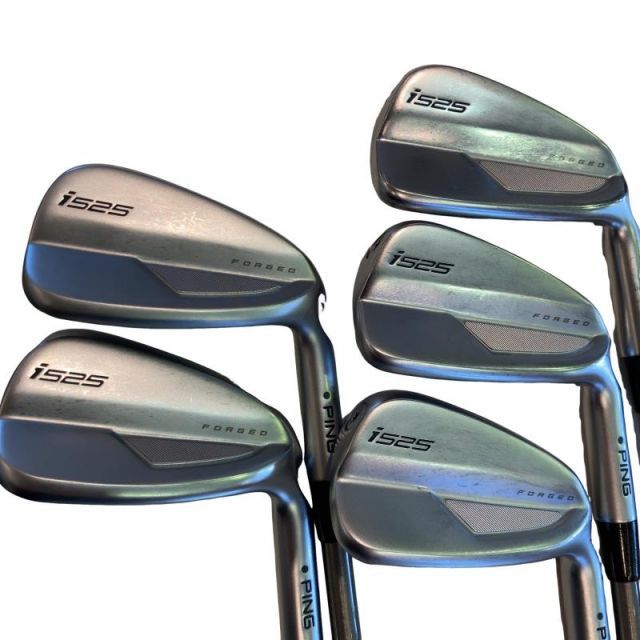 【中古】 ピン i525 5S アイアンセット IR 純正特注シャフト (フレックスR) メンズ 男性用 右利き 右用 Cランク ゴルフクラブ