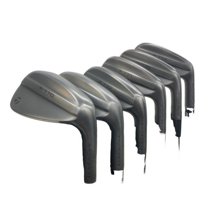 【中古】 テーラーメイド Taylor Made P・770(2024) Designer Series BLACK 6S アイアンセット IR NS PRO MODUS3 TOUR120 (フレックスS) メンズ 男性用 右利き 右用 Cランク ゴルフクラブ