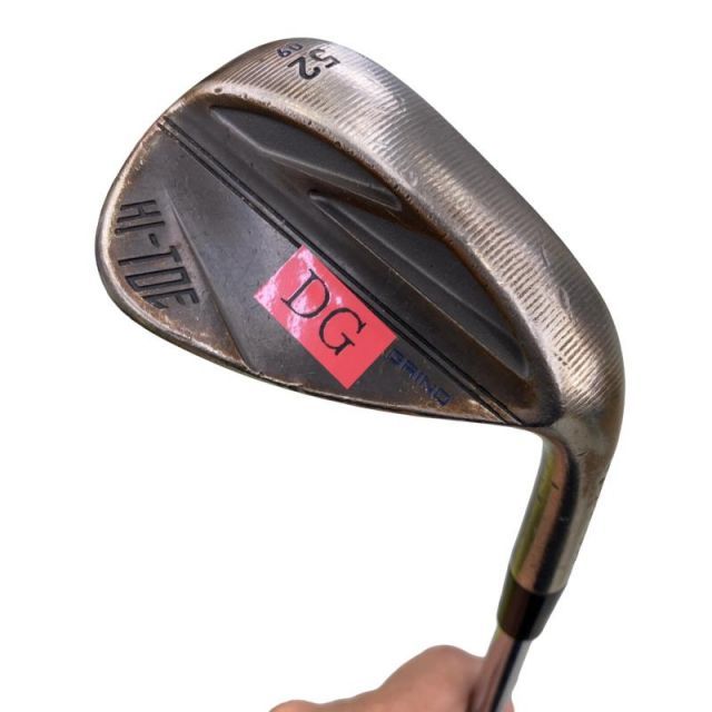 【中古】 テーラーメイド Taylor Made MILLED GRIND HI-TOE(2022) 52°/09° ウェッジ WG Dynamic Gold (フレックスS) メンズ 男性用 右利き 右用 Cランク ゴルフクラブ