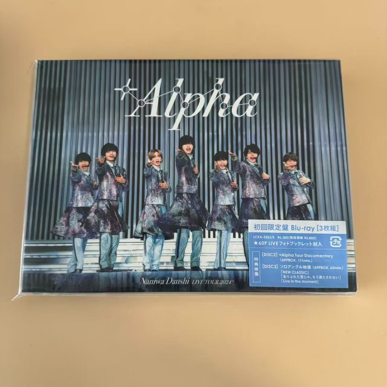 送料込み)なにわ男子/LIVE TOUR 2024'+Alpha'Blu-ray〈初回限定盤・3枚
