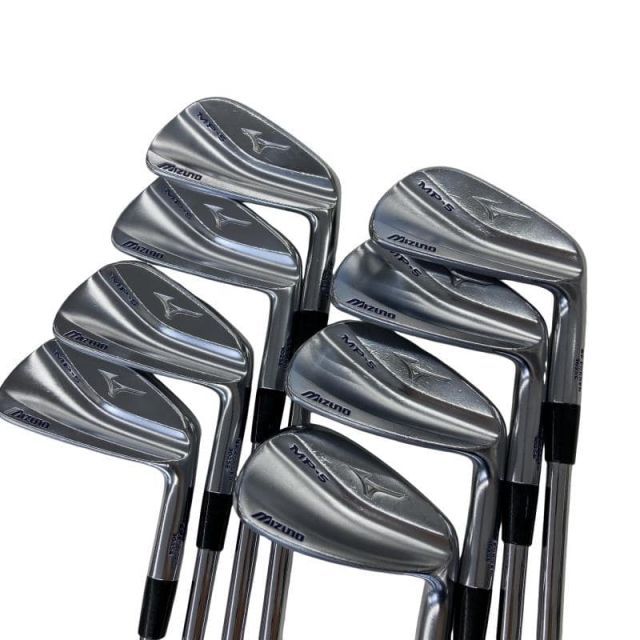 【中古】 ミズノ MP-5 8S アイアンセット IR 純正特注シャフト (フレックスS) メンズ 男性用 右利き 右用 Cランク ゴルフクラブ