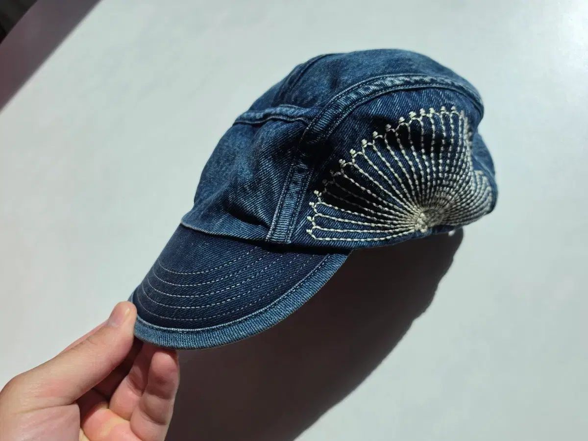 日本 KAPITAL（キャピタル） fro-saki デニム 刺繍 ベースボールキャップ