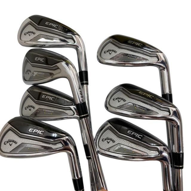 【中古】 キャロウェイ EPIC FORGED STAR 7S アイアンセット IR NS PRO 950GH neo (フレックスS) メンズ 男性用 右利き 右用 Cランク ゴルフクラブ