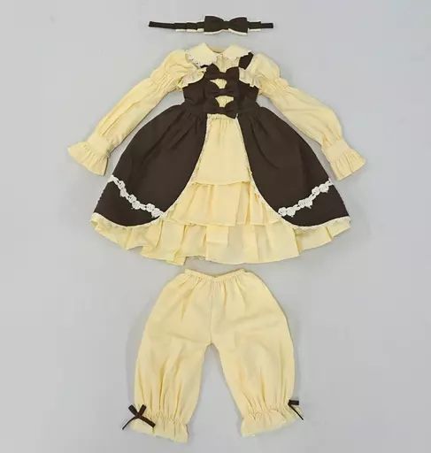 【中古】ドールアクセサリー SD/DD用 クラシカルリボンロリータ(ブラウン) 「ラ・ペルソナーレコレクション/ピンクレーベル」 ボークスショップ＆ホビー天国ウェブ限定