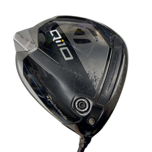 【中古】 テーラーメイド Qi10 10.5° ドライバー DR リシャフト (フレックスその他) メンズ 男性用 右利き 右用 Cランク ゴルフクラブ