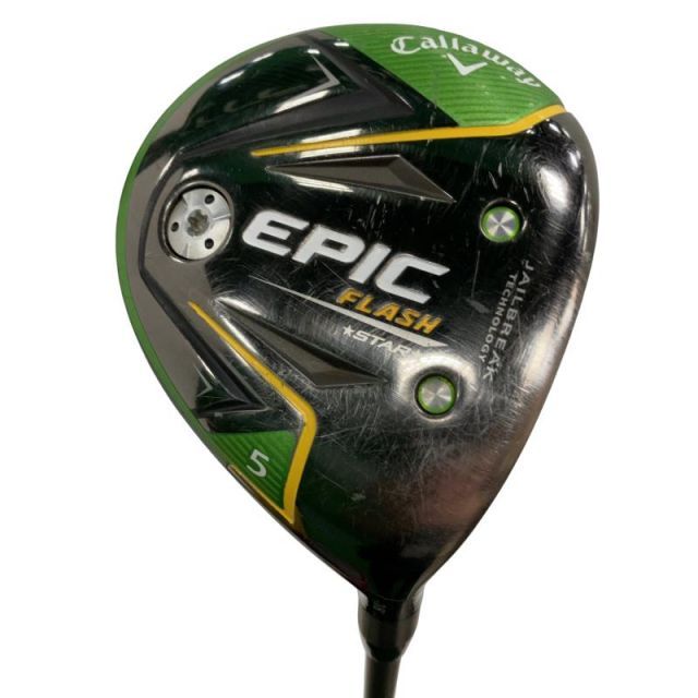 【中古】 キャロウェイ EPIC FLASH STAR 5W フェアウェイウッド FW Speeder EVOLUTION for CW(フェアウェイ) (フレックスR) メンズ 男性用 右利き 右用 Cランク ゴルフクラブ