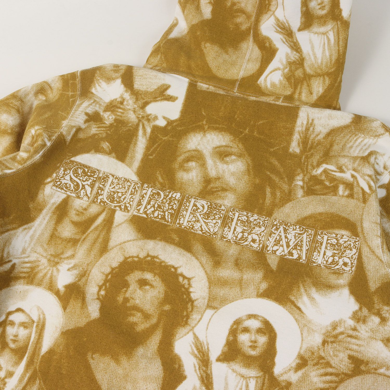 Supreme シュプリーム パーカー ゴールド サイズ:S | 18AW 総柄