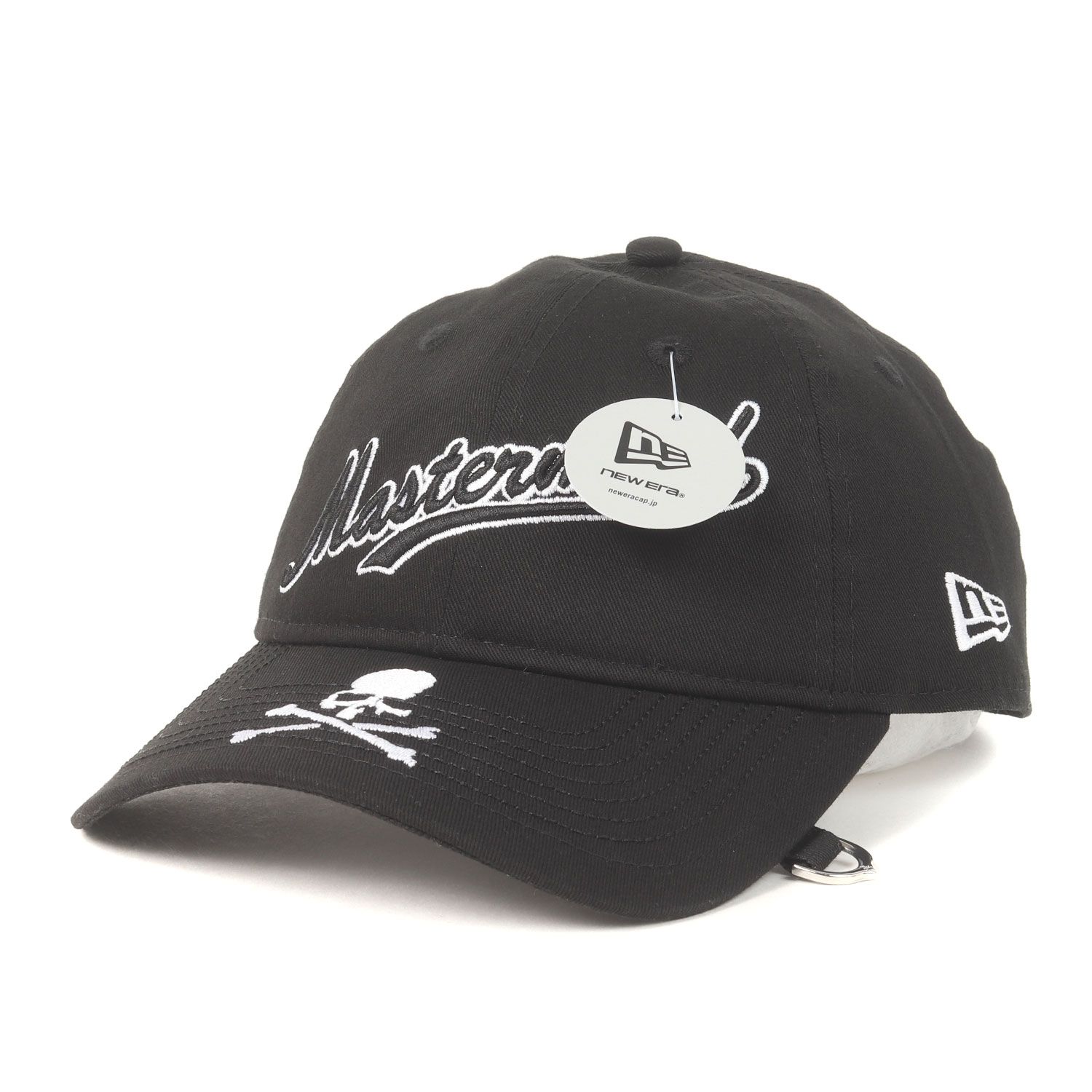 【新品】mastermind JAPAN マスターマインドジャパン キャップ ブラック 黒 サイズ:FREE | 26SS NEW ERA 9TWENTY コットンツイル 6パネルキャップ | ブランド 帽子 | コラボ 別注【メンズ】
