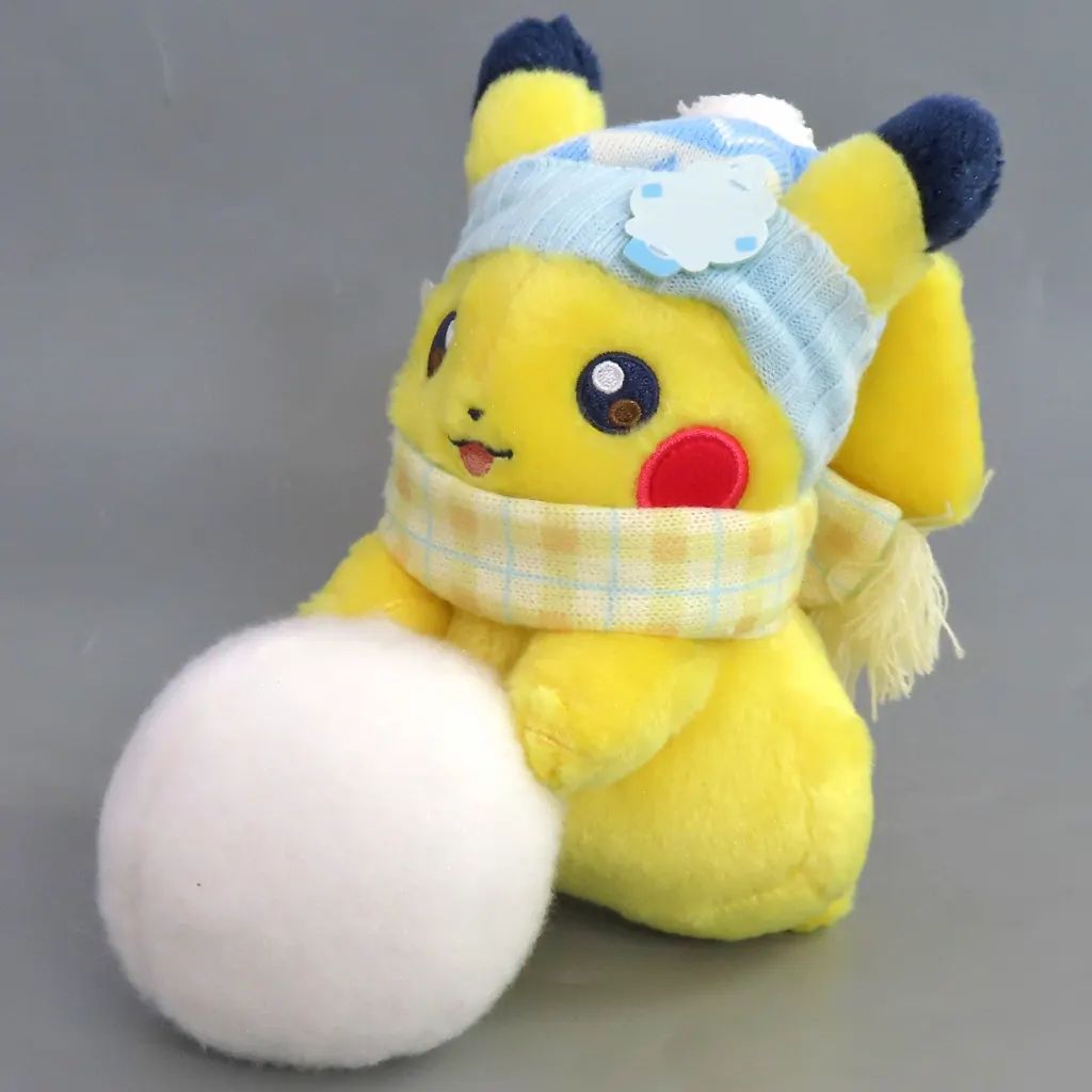 【中古】ぬいぐるみ ピカチュウとゆきあそび ぬいぐるみ 「ポケットモンスター」 ポケモンセンター限定