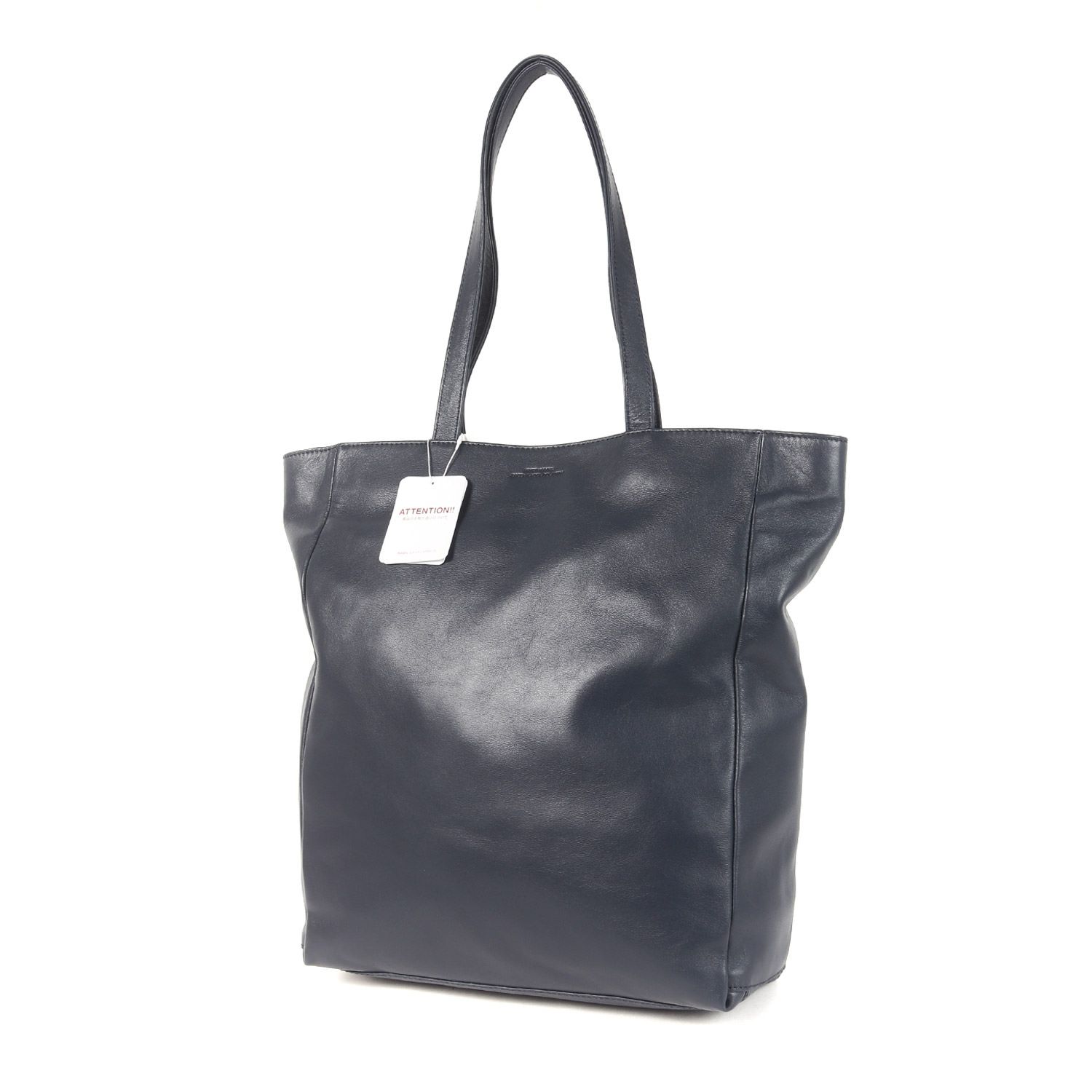 【新品】green label relaxing グリーンレーベル リラクシング バッグ ネイビー 紺 | ナッパレザー デイリー トートバッグ (NAPPA DAYLY TOTE) | ブランド カバン【メンズ】