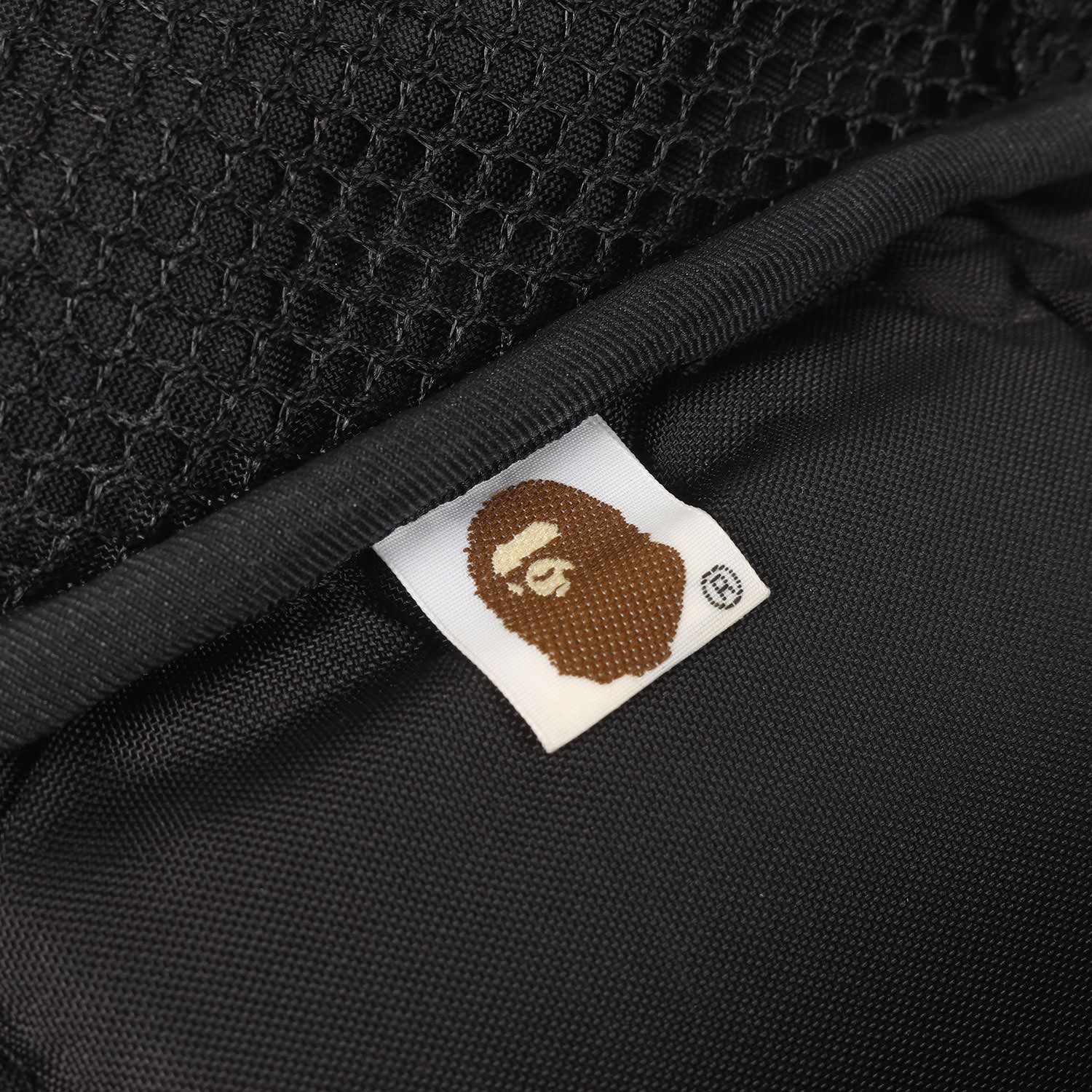 A BATHING APE ア ベイシング エイプ バッグ ブラック 黒 | 00s ナイロン ウエストバッグ | ブランド カバン | 00年代 アーカイブ【メンズ】【中古】
