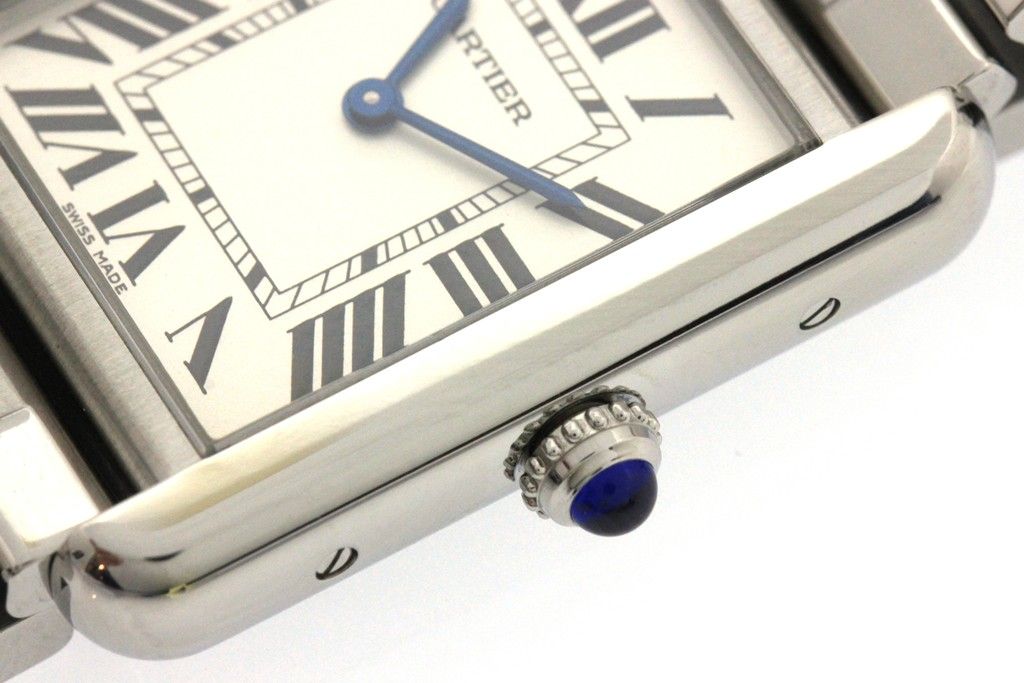 CARTIER カルティエ タンク ソロ SM W5200013 腕時計 スティール シルバー文字盤 クオーツ レディース【中古】472